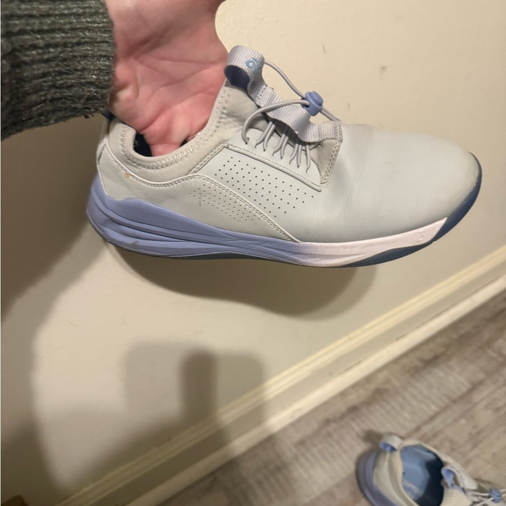 Clove Comfort Nursing Shoes Grey Blue Matter CL003 Unisex Size W10 - Picture 4 of 5